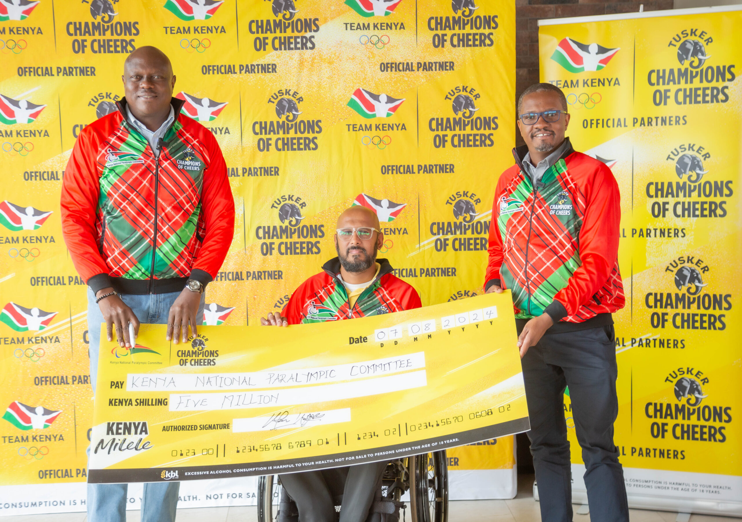East African Breweries Limited Pours Sh 5 Million into Paralympians’ Future